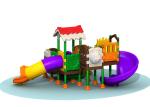 Environmental Material Plastic Playground Sets For Toddlers 580x450x320cm