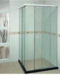 Curved Tempered Safety Glass 6mm 8mm as Shower Enclosure , toughened safety