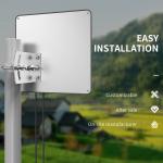 223*194*46mm 50 Ohm Impedance Outdoor WiFi MIMO Panel Antenna for LTE 4G 5G