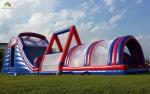 Commercial Outdoor Inflatable Obstacle Course Challenges Adult Inflatable Climb