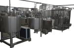 2000-60000kg Based Full Automatic Stirred Yogurt Production Plant for Dairy