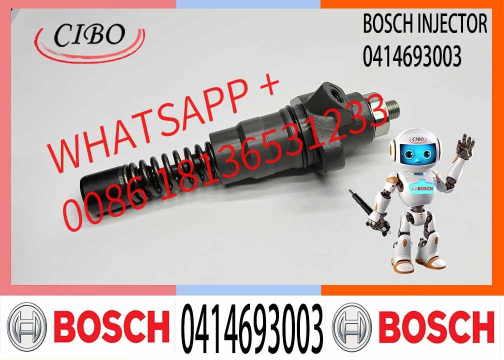 Construction Machinery Parts D6E D6D Diesel Fuel Unit Pump 0414693007 Injector 0414693003 04289982 02113695 21147446 for