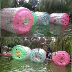 Water Park 2.4m Dia Cylinder Inflatable Water Toy For Entertainment Equipment