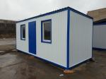 Thermal Insulation Flat Pack Container Fireproof 20ft Luxury Prefab Container