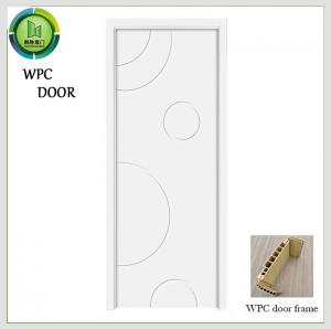 Wholesale Termite Resistant WPC Plain Door Panting Finished Surface Hotel Bathroom Use from china suppliers
