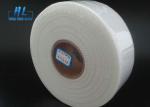 60g 3*3mm Self Adhesive Fiberglass Tape White Color For Repairing Wall Cracks