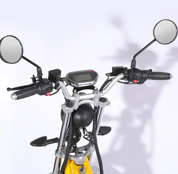 Red Green Three Wheel Electric Mobility Scooter For Adults Street Legal 60-80km 2000W