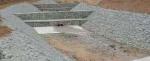 Plated Galfan Stone Cage Wire Mesh Plastic Reinforced Gabion