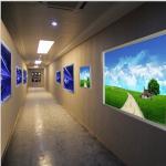 factory price high bright crystal led light box/ advertising led light box/