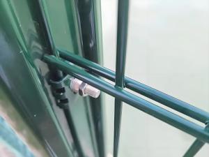 Wholesale 2D Twin Wire Galvanized Security Fence Double Steel Welded Wire Mesh Fence Panels from china suppliers