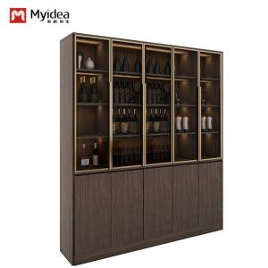 Wholesale Support customization Contemporary Living Room Office Display Cabinet, Modern Design, Wooden/Metal/Glass Material from china suppliers
