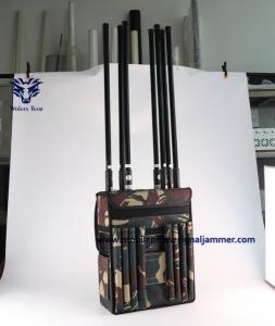 Wholesale 6 Bands Military Signal Blocker Device 3G GSM 430MHz Signal Jammer 50 Watt from china suppliers