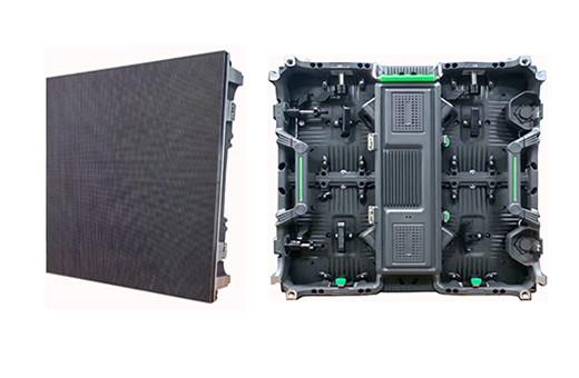 P3.91 500Curve Rental LED Display Screen Die-Case Alum Cabinet -5~5 Angle