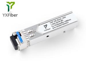 Wholesale 1.25Gb/S 20KM 1310nm/1490nm Bidirectional Sfp Transceiver BIDI SFP Module LC from china suppliers