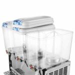 Commercial Stainless Steel Body Fruit Juice Dispenser With Pump Spraying System