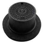 Round Square Valve Body Casting Underground Surface Valve Box Water Meter