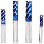 KM-65 Series Flat Milling Cutter For Heat Treated Steel Cutting With Nano