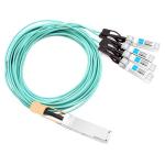H3C QSFP28-4SFP28-AOC-5M Compatible 5m (16ft) 100G QSFP+ to Four 25G SFP28