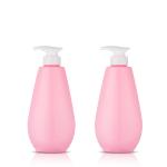 Pink Liquid Soap Dispenser Bottle 520ml Eco Packaging For Hand Wash