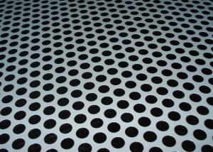China SS201 SS304 Stainless Steel 4x8 Perforated Metal Sheet 2mm Round Hole on sale