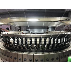 High Precision Rib Circular Knitting Machine , Double Jersey Knitting Machine