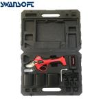 Swansoft 25.2V Li-ion High Speed LED Display Electric Grape Pruning Shears 4.0CM