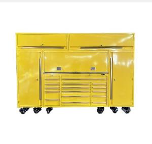 Wholesale 0.8mm-1.50mm Thickness Green and Yellow Tool Trolley Cabinet for Tool Set Suppliers from china suppliers