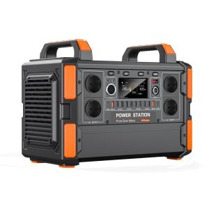 Wholesale 1200w Portable Outdoor Power Supply Large Capacity Energy Storage 220v High Power Mobile Charger Solar Panel Power Station from china suppliers