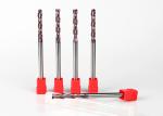 2 Flutes 1/4 Inch Shank Square End Mill Solid Carbide Material High Precision