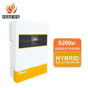 Wholesale High Capacity 48V Hybrid Solar Inverter 6.2kW for Off-Grid Residential Power Solutions from china suppliers