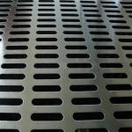 Slotted Hole Perforated Sheet Stainless Steel 201 304 316L Size 2 X 20/ 3 X 20 /