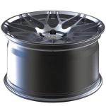 Matte brushed black monoblock alloy rims 911 Turbo S 1 piece 20 inch 20x9 20x11