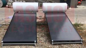 Wholesale 150L Flat Plate Pressurized Solar Water Heater , Solar Hot Water System White Painted Steel Outer Tank from china suppliers
