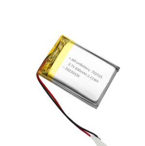 Wholesale Single Cell Lithium Polymer Battery 3.7 V 600mAh LiPo Battery from china suppliers