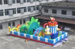 15x8M Inflatable Toddler Playground With Printing Logo / Backyard Obstacle
