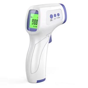 Wholesale White Infrared Non Contact Forehead Thermometer With Fever Alarm And LCD Display from china suppliers