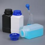 1000ml Food Grade HDPE Square Bottle for Laboratory Classification and Custom