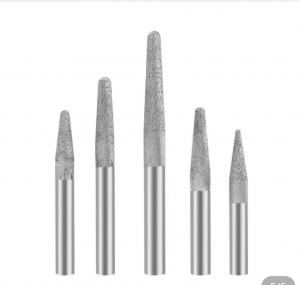 China Conical type diamond sintered tools for carving super hard granite on sale