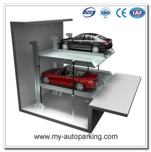 Wholesale 2,4,6 Cars Automatic Car Garage Lift for Basement/Underground Hydraulic Car Lift Machine/Pit Car Stacke from china suppliers