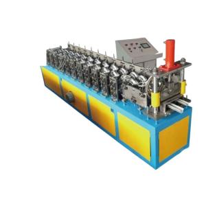 Wholesale 0.4-1.2mm Top Hat Channel Roll Forming Machine , 2 In One Metal Omega Profile Roll Forming Machine from china suppliers