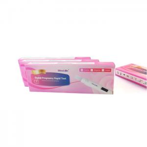 China ISO13485 Medical Pregnancy One Step Hcg Test Rapid Self Test Kit By Lay Person on sale