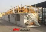 Solids Removal 380V Slurry Separation Drilling Mud Tanks