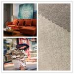 91% P 9% SP Faux Suede Fabric Fade Resistant Breathable Soft For Home Decoration