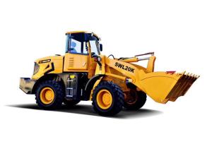 Wholesale SWL20K Earth Moving Machines 1.1m Bucket Wheel Loader 5.6 Ton Weight Front End Loader from china suppliers