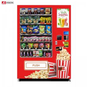 China JCVISION Automatic Vending Machine 22inch Snack and Drink Beverage Vending Machine on sale