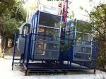 Easy Operated Construction Lift Hoist Elevator Single And Double Cages