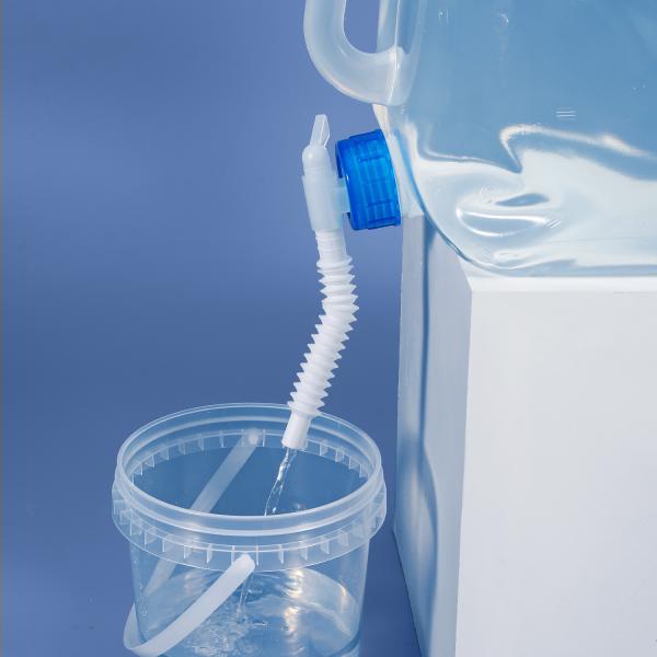 5L 10L 15L 20L Outdoor Camping Water Bag with Telescopic Tube Leak-Proof and
