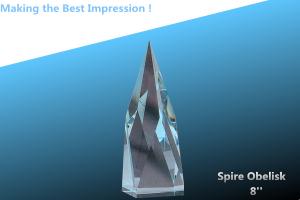 Wholesale CRYSTAL TOWER/CRYSTAL SPIRE OBELISK/crystal spire obelisk award/crystal tower award from china suppliers