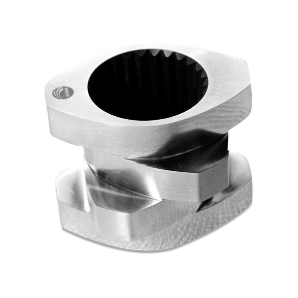 92 Nickel Alloy Twin Screw Extruder Parts Screw Segment For Wood Plastic