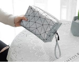 Wholesale Portable lady large capacity simple waterproof travel small lipstick cosmetics storage makeup bags from china suppliers